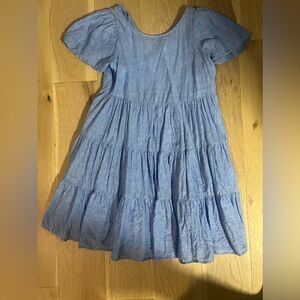 Lilly Pulitzer - Size Medium Light Blue Linen Swing Dress